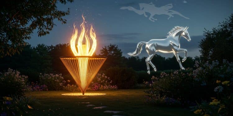 Les Génies de la Vasque Olympique Paris 2024 Récompensés - Viral Mag Les créateurs de la vasque olympique 2024 star des Jeux de Paris sacrés meilleurs ouvriers de France Découvrez leur histoire fascinante Viral Mag