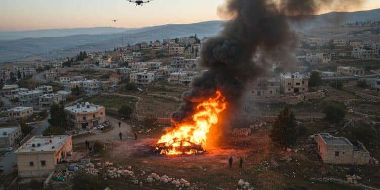 Liban : Une Frappe Israélienne Fait un Mort dans le Sud - Viral Mag Un drone israélien tue une personne près de Tyr au Liban malgré le cessez le feu Que se passe t il vraiment au sud  Cliquez pour tout savoir    Viral Mag