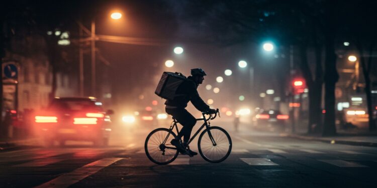 Livraison de Repas : La Santé des Livreurs en Danger - Viral Mag 26032025 Les livreurs de repas esclaves des algorithmes Un rapport dévoile des risques alarmants pour leur santé accidents stress épuisement Que font les plateformes Viral Mag