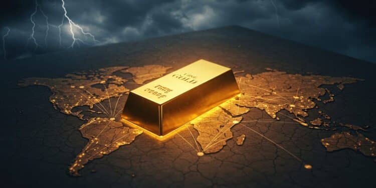 L’Or à 3000 $ : Guerre Commerciale et Crises Mondiales - Viral Mag Lor dépasse 3000 $ lonce  Guerres commerciales tensions géopolitiques et banques centrales  découvrez pourquoi le métal jaune explose   Viral Mag