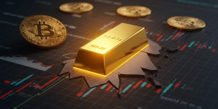 L’Or à 3000 $ : Pourquoi Il Dépasse Bitcoin en 2025 - Viral Mag Lor atteint 3000 $ lonce et surpasse Bitcoin Crise ETF géopolitique découvrez pourquoi cette tendance pourrait sinverser bientôt Viral Mag