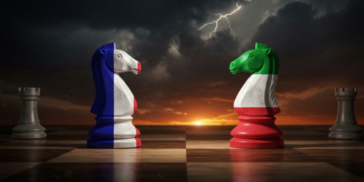 Macron Traité de Fou par Salvini : Tensions Explosives - Viral Mag Salvini qualifie Macron de fou et laccuse de pousser lEurope à la guerre Tensions politiques et nucléaires au cœur de ce clash brûlant    Viral Mag