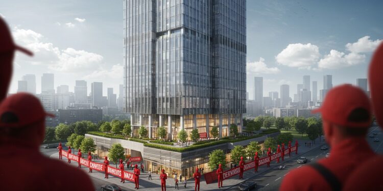 Manifestation choc dans la Trump Tower : que se passe-t-il ? - Viral Mag 200 militants juifs pro palestiniens envahissent la Trump Tower Une opération choc contre la politique de Trump Que veulent ils Cliquez Viral Mag