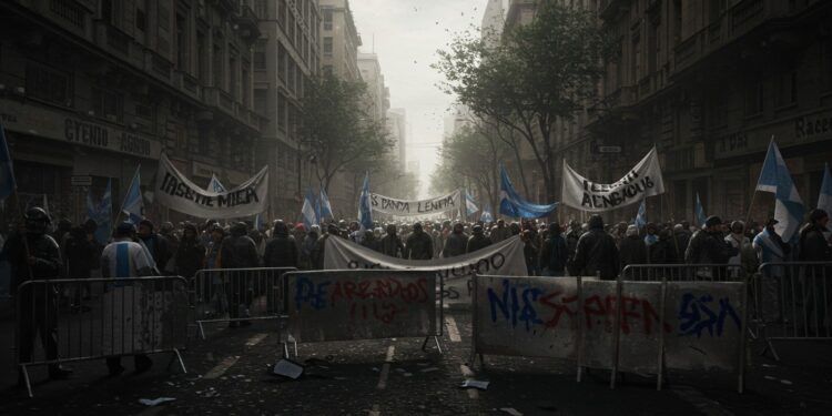 Manifestations à Buenos Aires : Tensions et Retraités en Colère - Viral Mag 19032025 Buenos Aires sous tension retraités et supporters défient le gouvernement La police promet de frapper fort Que va t il se passer près du Parlement Viral Mag
