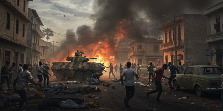 Mozambique : Répression Brutale d’un Défilé d’Opposition - Viral Mag Défilé dopposition au Mozambique dispersé à balles réelles 14 blessés tensions politiques explosives Que se passe t il vraiment Viral Mag