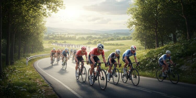 Suivez la 2ème étape de Paris Nice 2025  échappées favoris surprises  Qui dominera les 1839 km entre Montesson et Bellegarde    Viral Mag