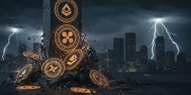 ADA XRP et SOL chutent de 21  après leuphorie de la réserve crypto de Trump Que sest il passé  Découvrez les raisons de ce crash    Viral Mag