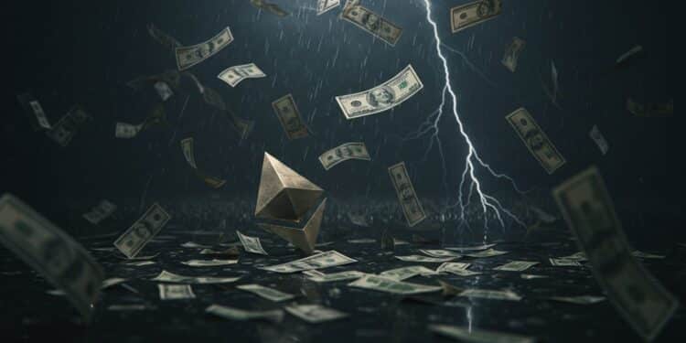 Pourquoi les ETF Ether Perdent 401M$ en Mars 2025 ? - Viral Mag 24032025 Les ETF Ether aux USA perdent 401M$ en mars 2025 alors que Bitcoin résiste Que se passe t il sur le marché crypto Suspense Viral Mag