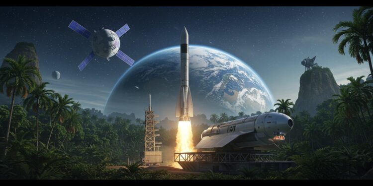 Premier Vol Commercial d’Ariane 6 : Jeudi sous Tension - Viral Mag Découvrez pourquoi le lancement dAriane 6 prévu jeudi marque un tournant pour lEurope spatiale face aux géants USA et Chine Viral Mag