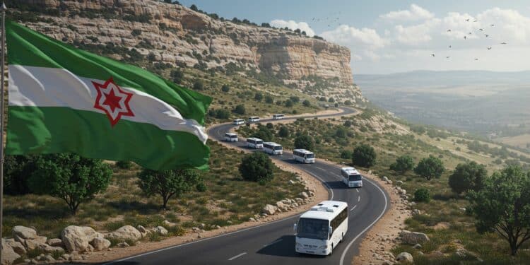 Première Visite Historique des Druzes Syriens en Israël - Viral Mag Après 50 ans des cheikhs druzes syriens visitent Israël Un événement émouvant sur fond de tensions et daide humanitaire Découvrez pourquoi    Viral Mag