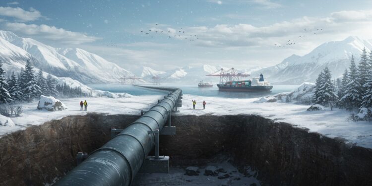 Projet de Gazoduc en Alaska : Un Géant pour l’Asie - Viral Mag Un gazoduc colossal en Alaska vise lAsie Trump relance un projet à 44 milliards  viable ou chimère  Découvrez les enjeux    Viral Mag