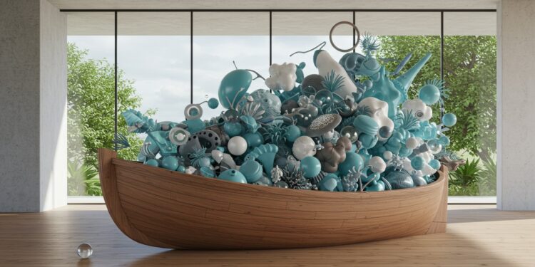 Quand l’Art Camerounais Rencontre l’Architecture de Prouvé - Viral Mag Découvrez lexpo unique où lartiste camerounais sublime une école de Jean Prouvé avec des œuvres marines Un voyage captivant    Viral Mag