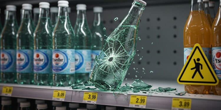 Rappel d’Eau Pétillante Chez Trader Joe’s : Ce Qu’il Faut Savoir - Viral Mag Rappel urgent chez Trader Joes  61 500 bouteilles deau pétillante défectueuses Danger de coupure  Que faire si vous êtes concerné  Lisez vite    Viral Mag