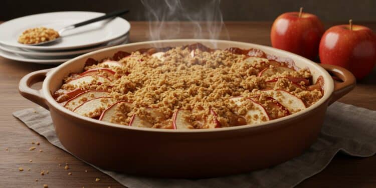 Recette Facile De Crumble Aux Pommes Sain Et Gourmand - Viral Mag Découvrez une recette de crumble aux pommes healthy rapide et délicieuse Parfaite pour un dessert léger qui ravira vos papilles    Viral Mag