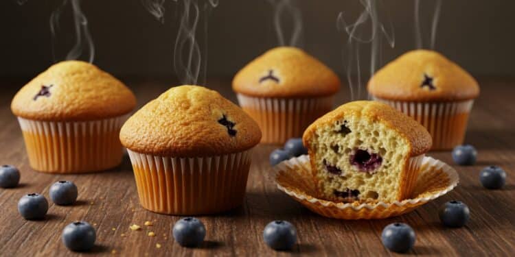 Découvrez une recette irrésistible de muffins citron myrtilles riches en protéines et parfaits pour un petit déjeuner sain À tester absolument    Viral Mag