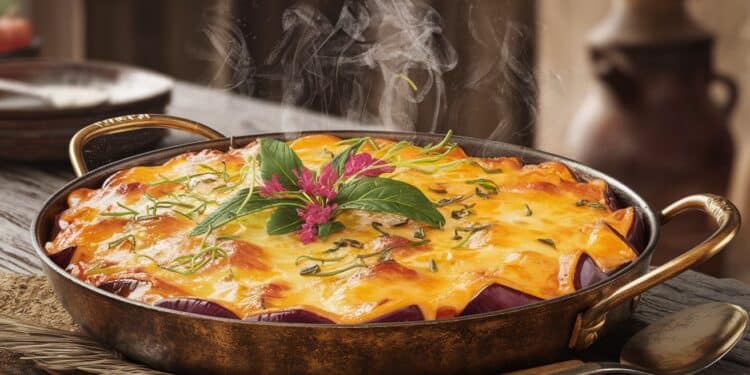 Recette Virale : Cocotte d’Aubergine Rôtie au Fromage - Viral Mag Découvrez la cocotte daubergine rôtie au fromage qui affole les réseaux  Facile savoureuse et healthy  succombez à cette tendance culinaire    Viral Mag
