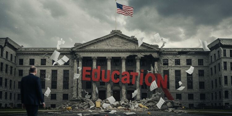 Réduction Drastique au Ministère Américain de l’Éducation - Viral Mag Découvrez comment le ministère US de lÉducation licencie 50  de son personnel Une réforme choc de Trump qui secoue lÉtat fédéral    Viral Mag