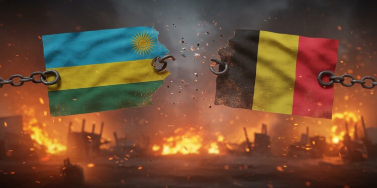 Rupture Rwanda-Belgique : Crise Diplomatique Explosive - Viral Mag Rupture choc entre Rwanda et Belgique tensions coloniales et conflit en RDC au cœur dune crise diplomatique Que cache cette décision brutale Viral Mag