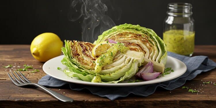 19032025   Une salade de chou rôti qui change tout  Oui avec ce dressing citron échalote ultra savoureux Mais quel est le secret de sa réussite    Viral Mag