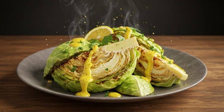 Salade de Chou Rôti : La Recette qui Révolutionne Tout - Viral Mag Découvrez la salade de chou rôti au citron ail qui transforme vos repas Simple savoureuse et healthy le secret pour épater vos convives Viral Mag
