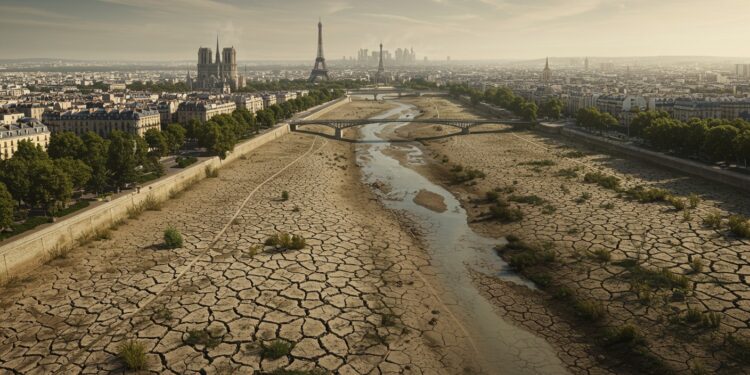 Paris face à des sécheresses sévères dici 2050  25 milliards deuros de pertes possibles Quelles solutions pour éviter la crise  Découvrez vite    Viral Mag