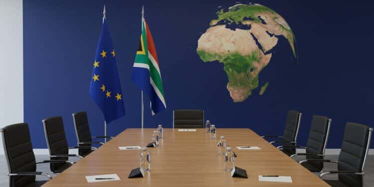 Sommet UE-Afrique du Sud : Réponse aux Tensions Américaines - Viral Mag Découvrez comment lUE et lAfrique du Sud unissent leurs forces au Cap face aux pressions de Trump Un sommet crucial Viral Mag