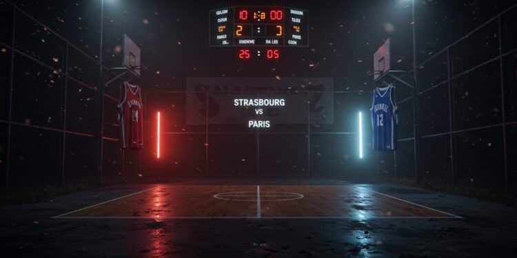 21032025   Strasbourg défie Paris ce 21 mars en Betclic Elite  Un match tendu des enjeux majeurs Qui lemportera  Découvrez les secrets de ce choc   Viral Mag