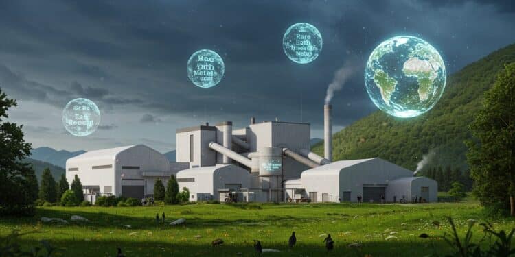 Terres Rares : La France Défie le Monopole Chinois - Viral Mag Découvrez comment une usine franco japonaise révolutionne le recyclage des terres rares pour briser la domination chinoise Un pas vers la souveraineté Viral Mag