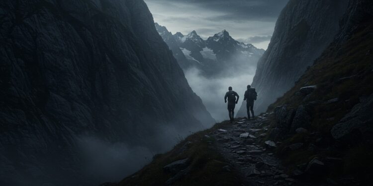 Trail en Montagne : Le Défi Visuel d’un Coureur Atypique - Viral Mag Découvrez lincroyable parcours dun traileur malvoyant qui défie la montagne avec un guide Courage ou folie Plongez dans son histoire Viral Mag