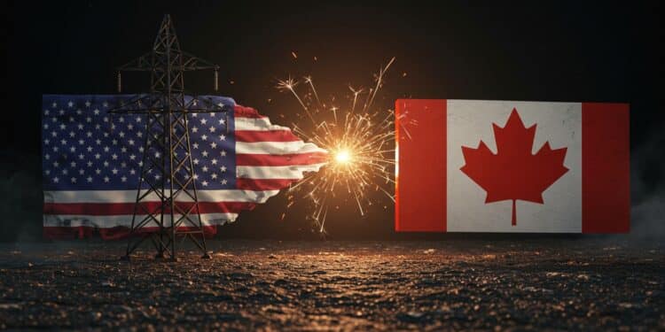 Trump Critique les Surtaxes Canadiennes : Tensions Commerciales - Viral Mag Trump dénonce les surtaxes de lOntario sur lélectricité Le Canada riposte guerre commerciale en vue Découvrez les détails choc Viral Mag