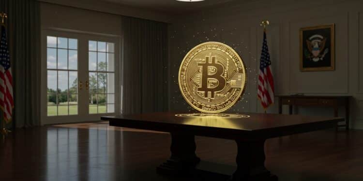 Trump et Cryptomonnaies : Un Tournant à la Maison Blanche - Viral Mag Trump reçoit les leaders des cryptos à la Maison Blanche Soutien ou conflit dintérêt Découvrez ce sommet qui secoue le secteur Viral Mag