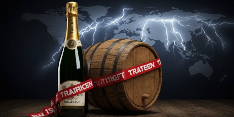 Trump menace la France de taxes à 200 sur le champagne si lUE ne retire pas ses droits sur le whisky Une guerre commerciale qui inquiète    Viral Mag