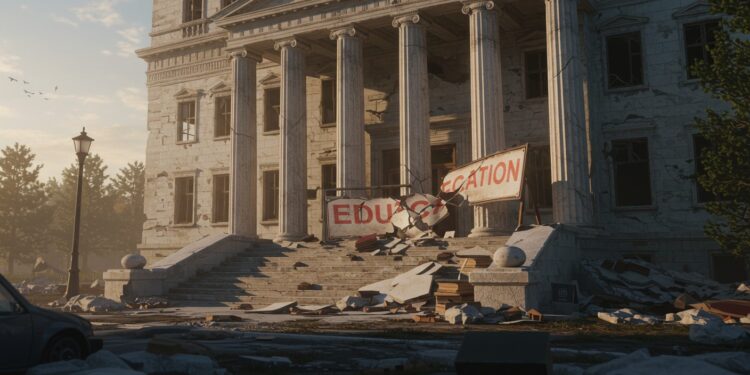 Trump Veut Supprimer le Ministère de l’Éducation : Réactions - Viral Mag 20032025 Trump veut raser le ministère de lÉducation ce jeudi Les élèves pauvres en danger Les conservateurs jubilent mais un obstacle majeur se dresse Viral Mag