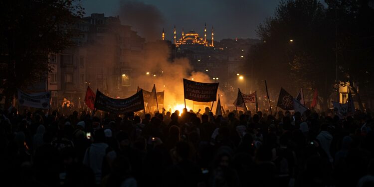 21032025   En Turquie larrestation dun maire clé pour terrorisme enflamme les rues Lopposition défie Erdogan  jusquoù ira cette révolte  Cliquez pour le découvrir    Viral Mag