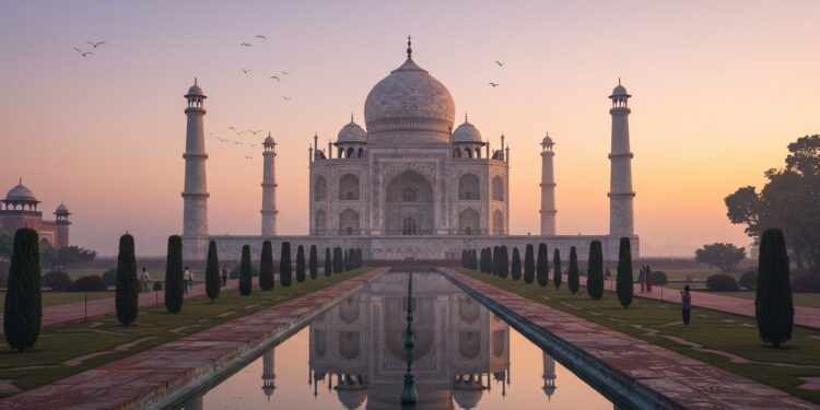 Visiter le Taj Mahal : Guide Complet et Astuces Pratiques - Viral Mag Découvrez comment visiter le Taj Mahal  billets conseils durée et plus encore Un guide incontournable pour une expérience mémorable en Inde    Viral Mag