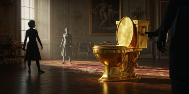 Vol de WC en Or : Coupable Jugé au Royaume-Uni - Viral Mag 18032025 Deux hommes jugés pour avoir volé des WC en or dans un palais anglais Une oeuvre de 57M€ démontée et vendue Que sest il passé ensuite Viral Mag