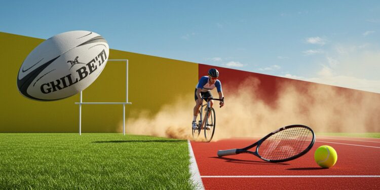 Rugby triomphant cyclisme époustouflant tennis en crise  revivez un week end sportif intense et découvrez les moments clés qui ont marqué les fans    Viral Mag