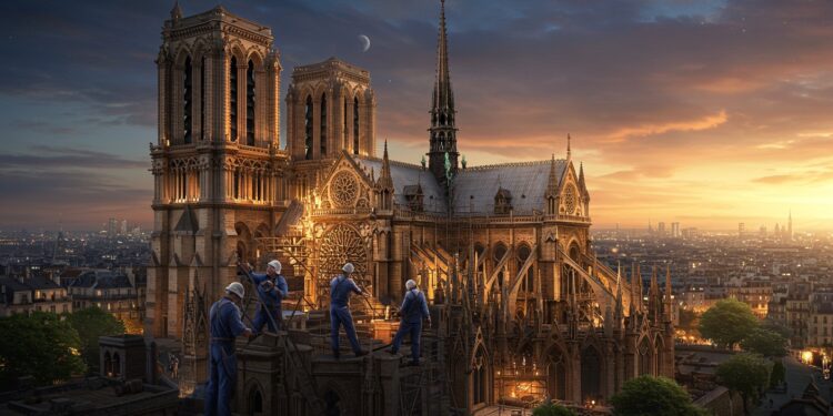 101 compagnons ayant restauré Notre Dame reçoivent des distinctions à lÉlysée 6 ans après lincendie Découvrez leur exploit   Viral Mag