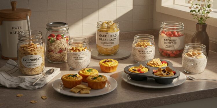 Découvrez 20 recettes de petits déjeuners à préparer à lavance pour des matins sans stress Faciles sains et délicieux ils vont transformer vos journées    Viral Mag