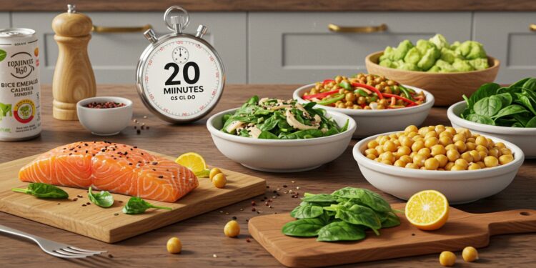 20 Repas Sains Et Rapides En 20 Minutes - Viral Mag Découvrez 20 recettes saines prêtes en 20 min  simples savoureuses et parfaites pour les soirées chargées Boostez votre alimentation sans effort    Viral Mag