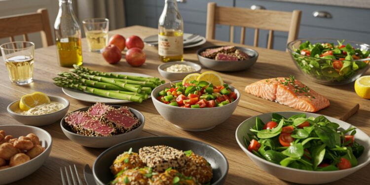 21 Dîners Printaniers en 30 Min : Rapides et Savoureux - Viral Mag Découvrez 21 recettes de dîners printaniers prêts en 30 min Saveurs fraîches plats sains et rapides pour vos dimanches soirs    Viral Mag
