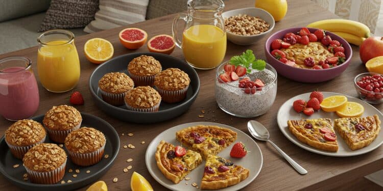 Découvrez 21 recettes de petits déjeuners sains et savoureux à préparer à lavance pour des matins sans stress Parfait pour une routine équilibrée    Viral Mag