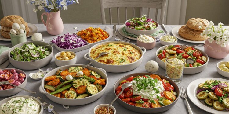 Découvrez 22 recettes daccompagnements pour Pâques des salades colorées aux légumes rôtis pour sublimer votre repas festif    Viral Mag