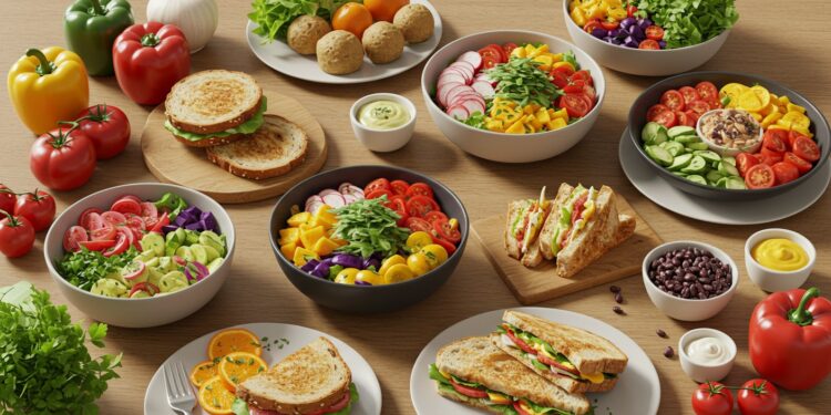 30 Idées de Déjeuners Sains en 10 Minutes - Viral Mag Découvrez 30 recettes de déjeuners sains et rapides à préparer en 10 minutes Parfait pour une pause déjeuner équilibrée et savoureuse Viral Mag