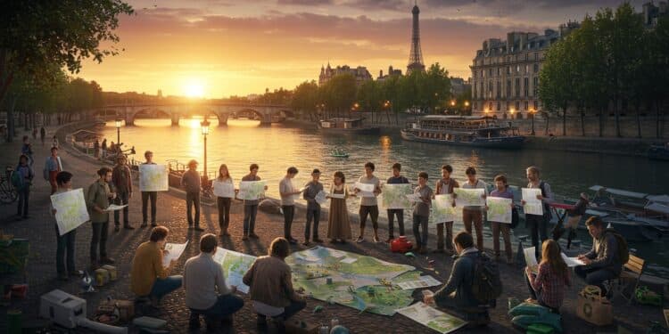 À Paris 50 citoyens tirés au sort planchent sur lavenir de la Seine Découvrez leurs idées pour protéger le fleuve et ses nouveaux usages   Viral Mag