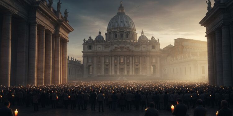 Adieux au Pape : Émotion à Saint-Pierre - Viral Mag Des milliers de fidèles affluent à Rome pour rendre hommage au pape Découvrez lémotion et lorganisation autour de cet événement historique Viral Mag
