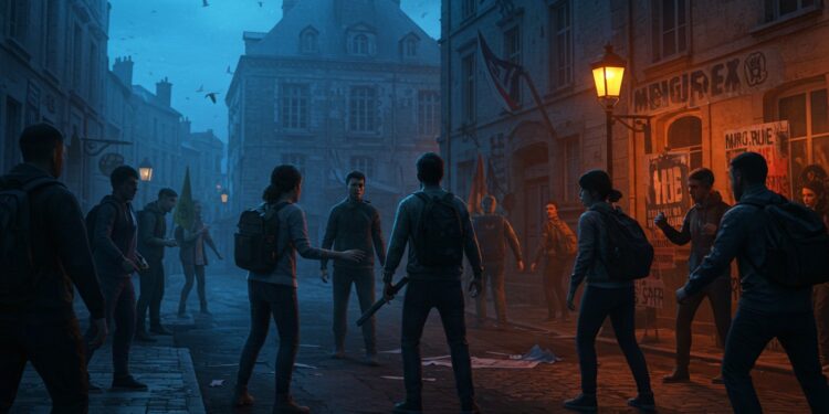 À Meaux des militants RNJ agressés lors dun collage daffiches Découvrez les détails de cet incident choquant et ses implications   Viral Mag