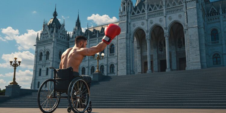 Anthony Boscher : Un Combat au-delà du Ring - Viral Mag Anthony Boscher ex boxeur lutte contre la spondylarthrite ankylosante et pour laccessibilité à lAssemblée nationale Découvrez son parcours inspirant   Viral Mag