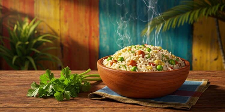 Arroz con Habichuelas : Saveurs de Porto Rico - Viral Mag Découvrez larroz con habichuelas un plat portoricain réconfortant mêlant riz et haricots Une recette riche en saveurs et en histoire à essayer absolument Viral Mag