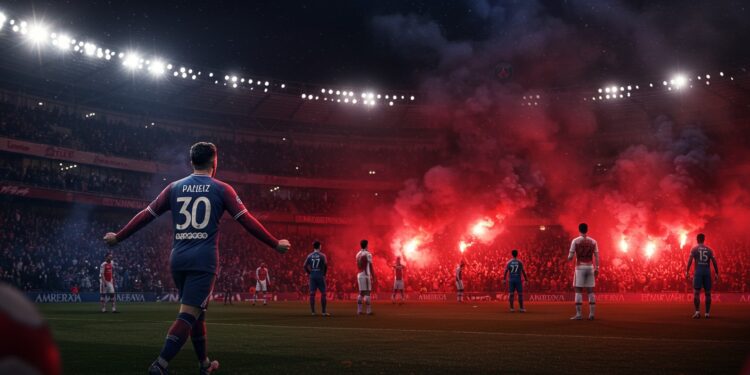 Arsenal-PSG (0-1) : Paris Brille À Londres - Viral Mag Paris simpose 0 1 face à Arsenal en demi finale aller de Ligue des champions Dembélé et Donnarumma héroïques  Découvrez lanalyse complète   Viral Mag